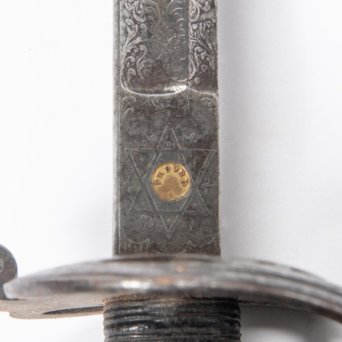 440 - A Canadian officer's 1827 Rifles pattern sword, 32