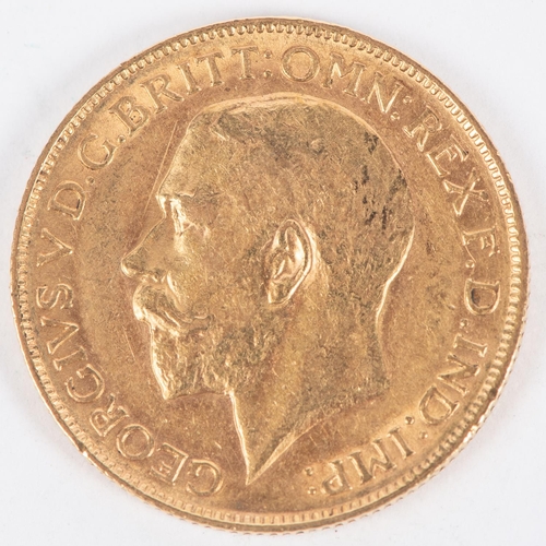 95 - George V AV Sovereign, 1911, Perth Mint. VF £300-350