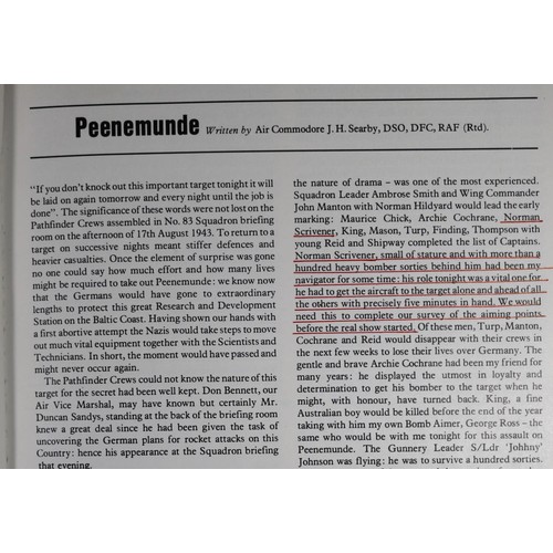 40 - Seven: An important Path Finder Group to Squadron Leader N.H. Scrivener who took part in the Peenemu... 