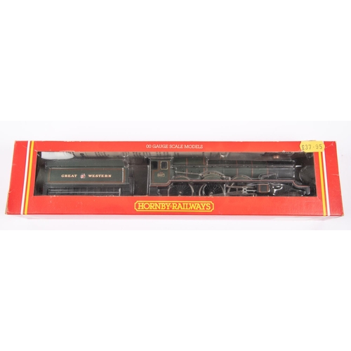 110 - 3x OO gauge Hornby Railways locomotives. A BR Class 52 Co-Co diesel loco, Western Yeoman D1035, in d... 