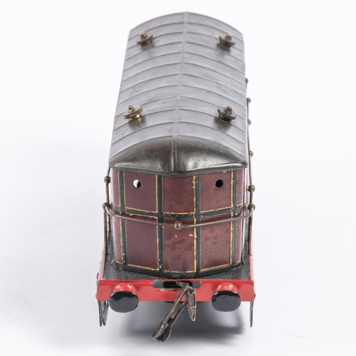 124 - A Hornby Series O gauge electric Metropolitan Railway Metropolitan-Vickers locomotive in maroon. Con... 