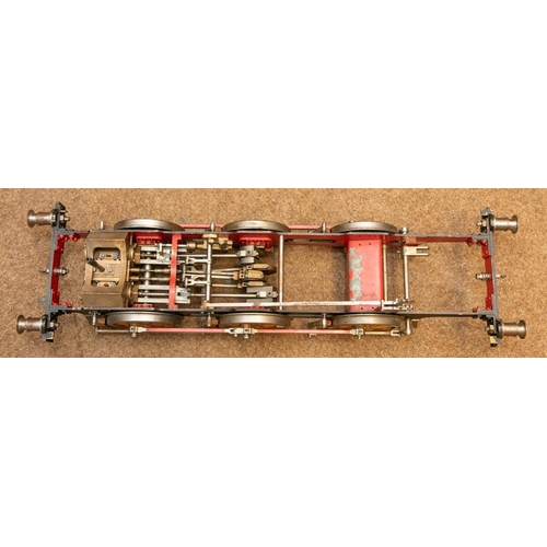 142 - A 5 inch live steam chassis for an LBSCR Class A1 Stroudley Terrier. Including frames, motionwork, w... 