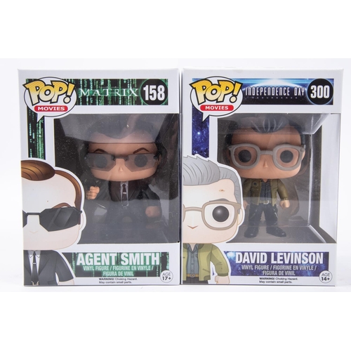 168 - 37x Funko Pop figures. 19x Television series and 16x Movie series. Including; Lt. Starbuck (229), Bl... 