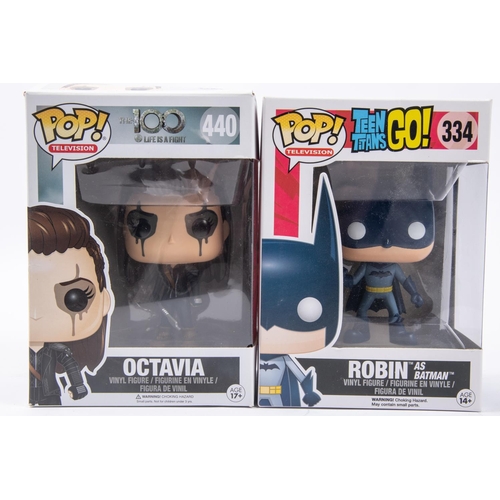 168 - 37x Funko Pop figures. 19x Television series and 16x Movie series. Including; Lt. Starbuck (229), Bl... 