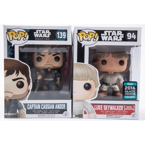 171 - 31x Funko Pop figures. 10x Star Wars series, 5x Games series, 6x Disney series, etc. Including; Luke... 