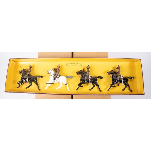 220 - 6x Britains model soldier sets. 9th/12th Royal Lancers limited edition set (5392). The Duke of Cambr... 