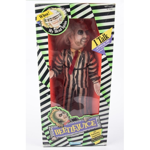 232 - A Kenner Beetlejuice talking figure (dated 1989). Large scale doll with pull-string action. Boxed wi... 