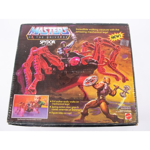 234 - A Mattel Masters of the Universe Spydor Evil Stalker (dated 1984). Boxed with instructions and inner... 