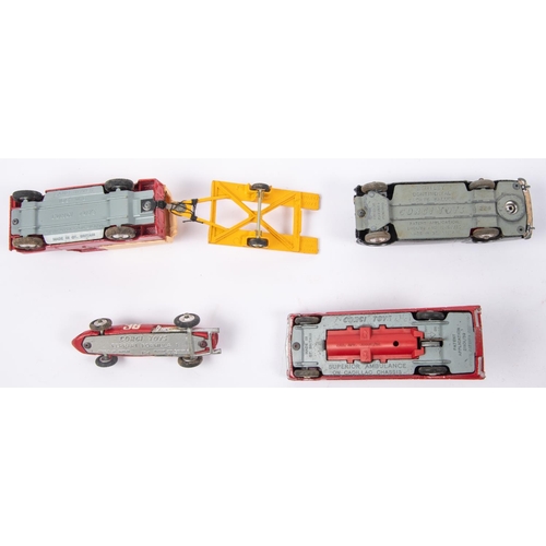 272 - A quantity of Corgi Toys. Gift Set No. 17 Land Rover with Ferrari Racing Car on Trailer. Comprising ... 