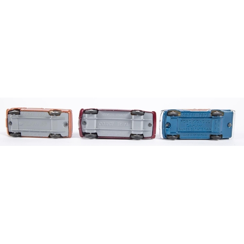 288 - Corgi Toys Gift Set No.48 Car Transporter With 6 Cars. Ford H Series in red/light grey, with two ton... 