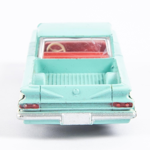 315 - A Dinky Toys Chevrolet Pick-Up & Trailer set (448). Chevrolet El Camino in turquiose and white with ... 