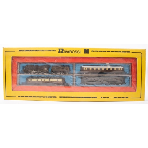 53 - 2x Rivarossi N gauge train packs. A French Nord 4-6-2 tender locomotive, RN3.1173. Plus a Pullman Ca... 