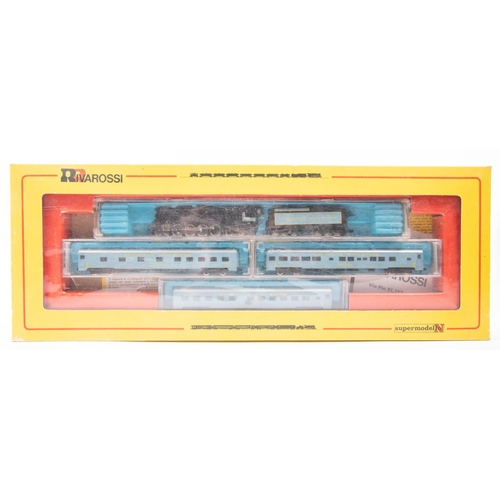 53 - 2x Rivarossi N gauge train packs. A French Nord 4-6-2 tender locomotive, RN3.1173. Plus a Pullman Ca... 