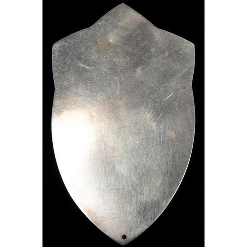 147 - The Elcho Challange Shield AD 1862 shooting award, the title in sexagonal panel surrounded by title ... 