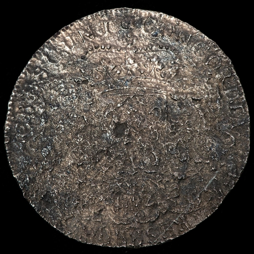 171 - Recovererd treasure from the Hollandia being a Dutch Ducaton (Silver Rider) of Gelderland. In shipwr... 