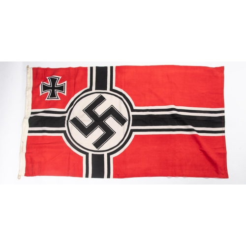 184 - A Third Reich Reichskriegsflagge, 32