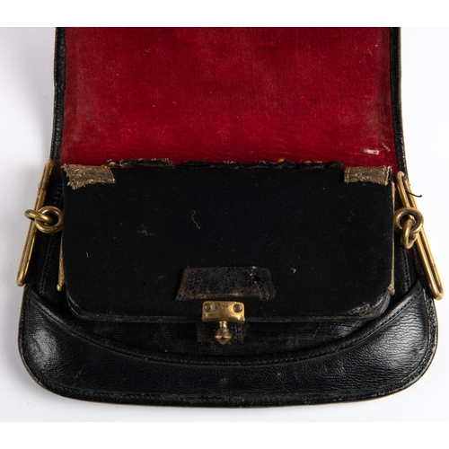 318 - A Victorian officer's bullion pouch of the Cinque Ports Division Royal Artillery, GC (slight moth to... 