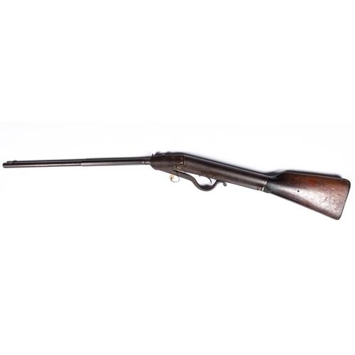 398 - A .25 Gem air rifle, half octagonal barrel 20½