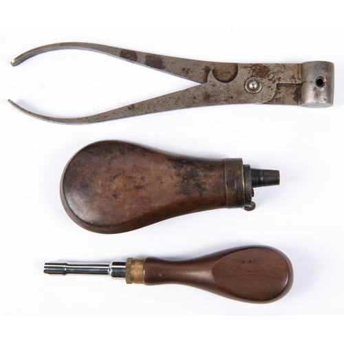 413 - A cutlery case relined professionally to receive a pair of duelling pistols, containing a copper pis... 