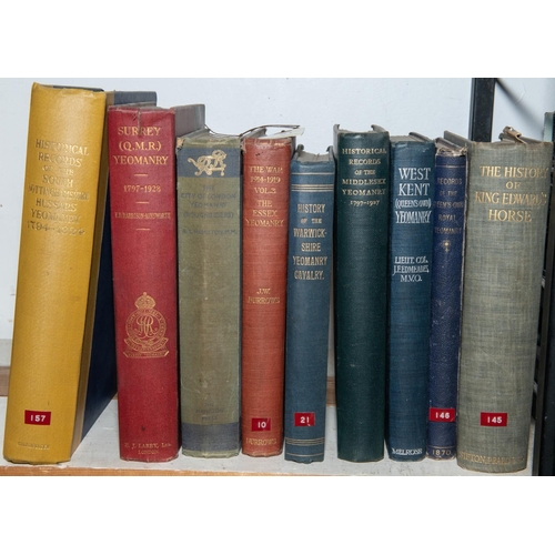 61 - Nine volumes on the Yeomanry: 