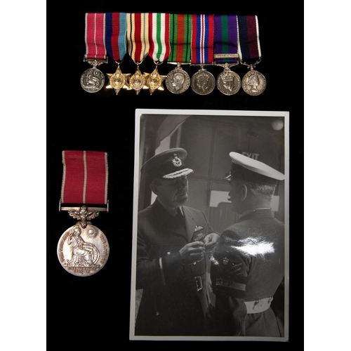 94 - British Empire Medal, EIIR Meritorious Service Military issue (1158199 F Sgt George K McCallum RAF),... 