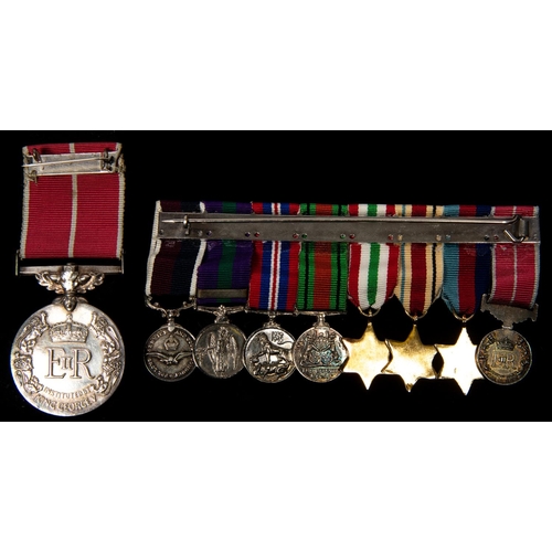 94 - British Empire Medal, EIIR Meritorious Service Military issue (1158199 F Sgt George K McCallum RAF),... 