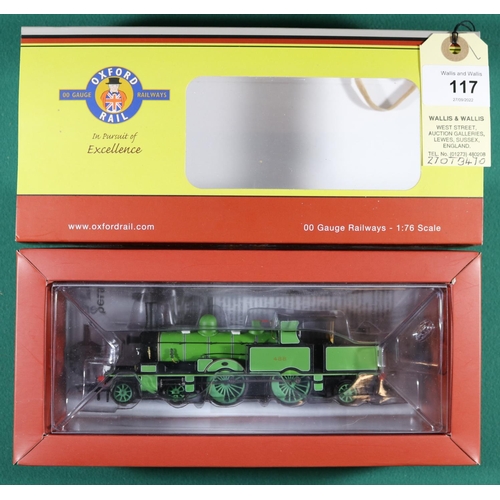 60 - An Oxford Rail 'OO' gauge London & South Western Railway class 0415 4-4-2 Tank Locomotive, RN 488. I... 