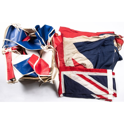 1 - A printed Union flag, 46