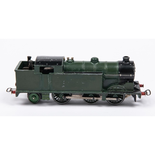 115 - A Hornby Dublo clockwork Southern Railway Class N2 0-6-2T locomotive in Olive green livery (DL7). Wi... 