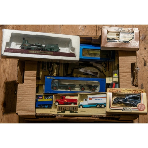 154 - 30+ diecast and tinplate vehicles by various makes. Including 3x Tri-ang Minic tinplate; Tractor, Ca... 