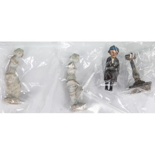 217 - A quantity of Lead Country Garden Figures. By various manufacturers. Including Britains, Taylor & Ba... 