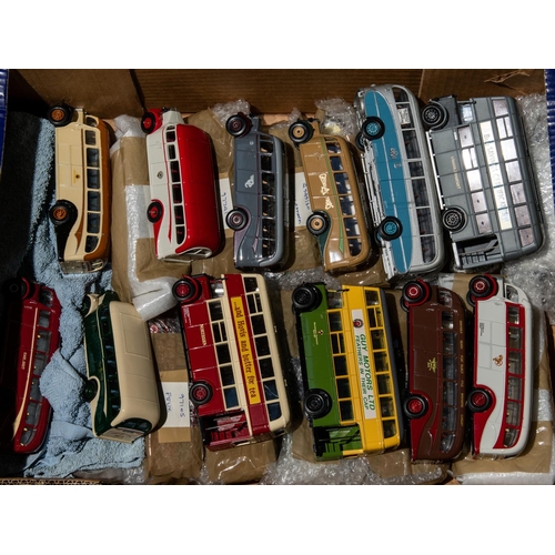 344 - 48x Corgi Classics buses and coaches. Including a selection of Bedford OB coaches, Burlingham Seagul... 