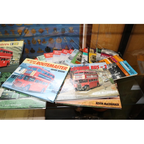 1 - 100+ railway and bus related Ian Allan ABC spotters books. Plus additional bus etc books. 100+ ABC b... 