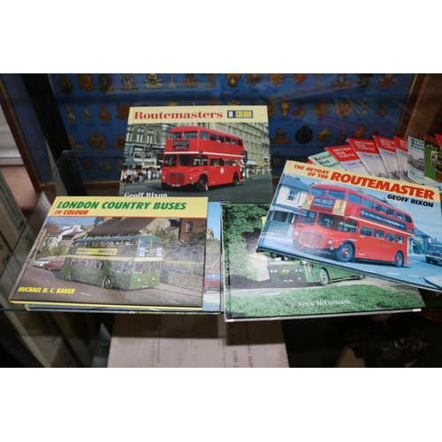 1 - 100+ railway and bus related Ian Allan ABC spotters books. Plus additional bus etc books. 100+ ABC b... 