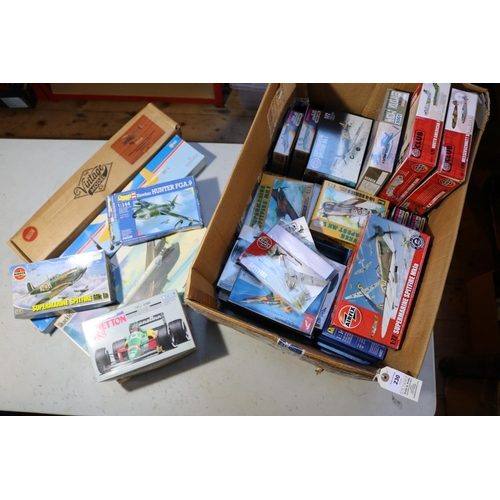 230 - 35+ plastic aircraft kits by Airfix, Revel, Frog, Dragon, Matchbox, etc. Including Limited Edition A... 