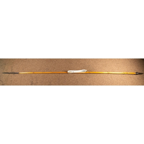 392 - A bamboo cavalry lance, 104