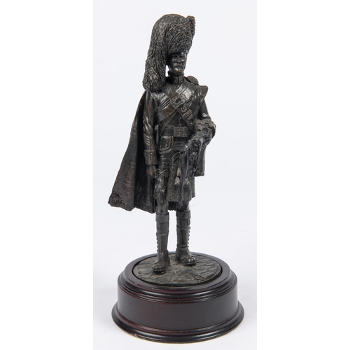 50 - A resin figurine of a Royal Horse Guard 1815, 9½