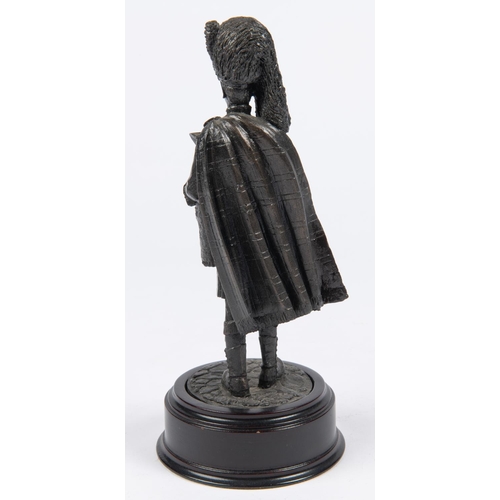 50 - A resin figurine of a Royal Horse Guard 1815, 9½