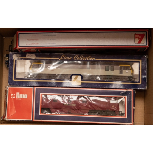 116 - 5 Lima 'OO' gauge Locomotives. 2x Class 73 Electro-Diesel 'Brighton Evening Argus' RN 73101 and RN E... 