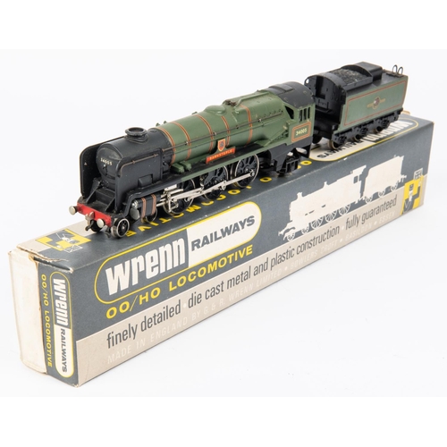 138 - Wrenn Railways OO gauge BR rebuilt West Country Class 4-6-2 locomotive (W2235). Barnstaple 34005, in... 