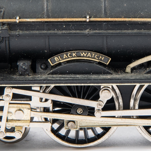 140 - Wrenn Railways OO gauge LMS Royal Scot Class 4-6-0 locomotive (W2261). Black Watch 6102, in lined bl... 