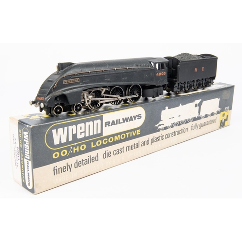 141 - Wrenn Railways OO gauge LNER Class A4 streamlined 4-6-2 locomotive (W2213). Peregrine 4903, in unlin... 