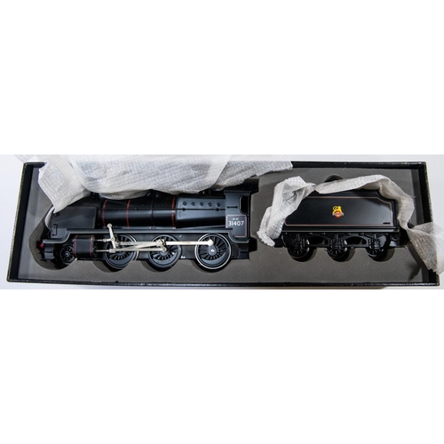 163 - A modern Bassett-Lowke O Gauge 3 rail electric Tender Locomotive (BL99004). A British Railways (ex S... 