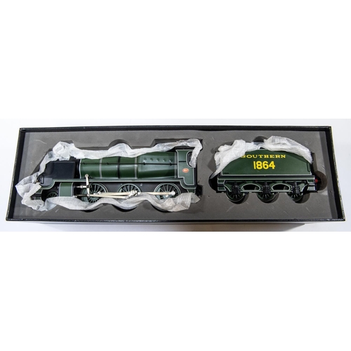 164 - A modern Bassett-Lowke O Gauge 3 rail electric Tender Locomotive (BL99003). A Southern Railway N Cla... 