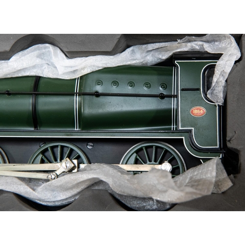 164 - A modern Bassett-Lowke O Gauge 3 rail electric Tender Locomotive (BL99003). A Southern Railway N Cla... 