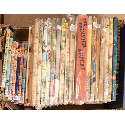 179 - 100+ mainly mid-century children's annuals, comic books, Enid Blyton books, etc. Mostly annuals incl... 