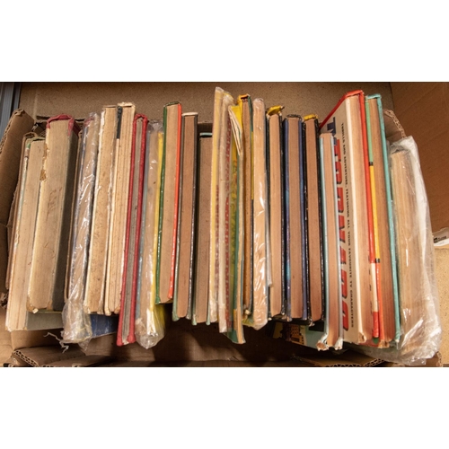 179 - 100+ mainly mid-century children's annuals, comic books, Enid Blyton books, etc. Mostly annuals incl... 