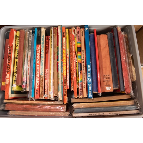 179 - 100+ mainly mid-century children's annuals, comic books, Enid Blyton books, etc. Mostly annuals incl... 