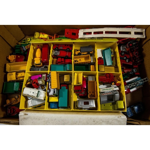 260 - 130+ Matchbox Series, Corgi Juniors, Corgi Toys, etc. Together with 2x Matchbox Superfast Collector'... 