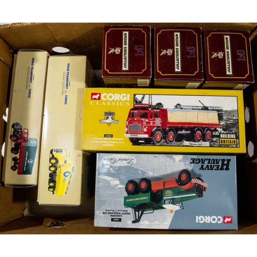 281 - 17x Corgi Classics and 4x Road Legends. Buses, coaches and commerical vehicles including; Daimler CW... 